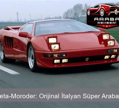 Cizeta-Moroder: Orijinal İtalyan Süper Arabası