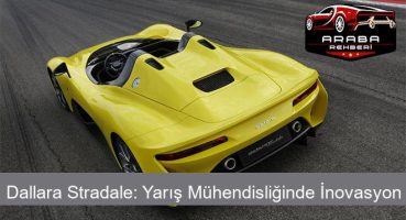 Dallara Stradale: Yarış Mühendisliğinde İnovasyon