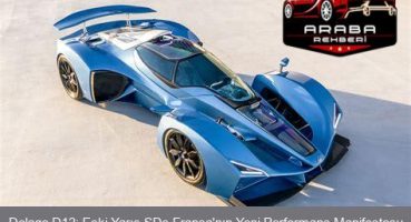 Delage D12: Eski Yarış SDs Fransa'nın Yeni Performans Manifestosu