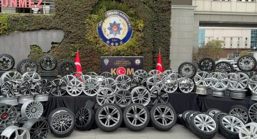 İstanbul’da kaçak lastik ve jant operasyonu: 30 milyon liralık malzeme ele geçirildi
