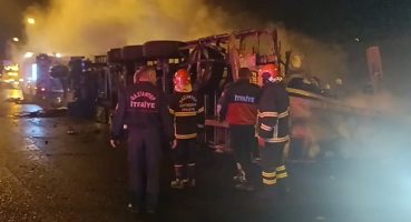 Gaziantep’te zincirleme kaza: 1 ölü, 19 yaralı