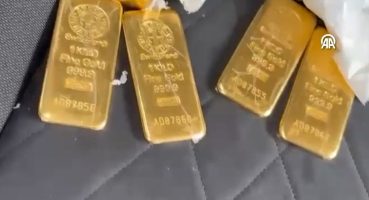 Otomobilden külçe külçe altın çıktı!