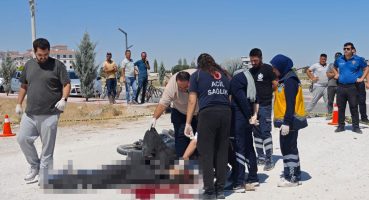 Aksaray’da TIR ile motosiklet çarpıştı: 1 ölü