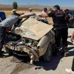 Kahramanmaraş’ta kamyonet ile otomobil çarpıştı