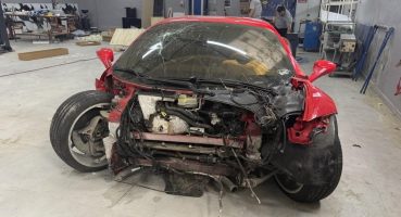 Kazaya karışan Ferrari satıldı… Futbolcu satın aldı… Fiyatı belli oldu