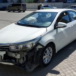 Samsun'da otomobil kamyonla çarpıştı : 3 yaralı