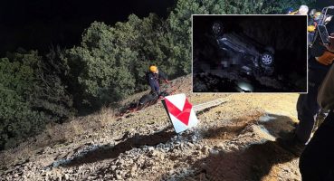 Sivas’ta feci kaza: Uçuruma yuvarlanan araçtaki 4 kişi öldü