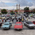 Sivas'ta klasik otomobil fuarı açıldı