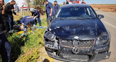Mardin’de otomobil ile motosikletin çarpıştığı kazada 1 kişi yaralandı